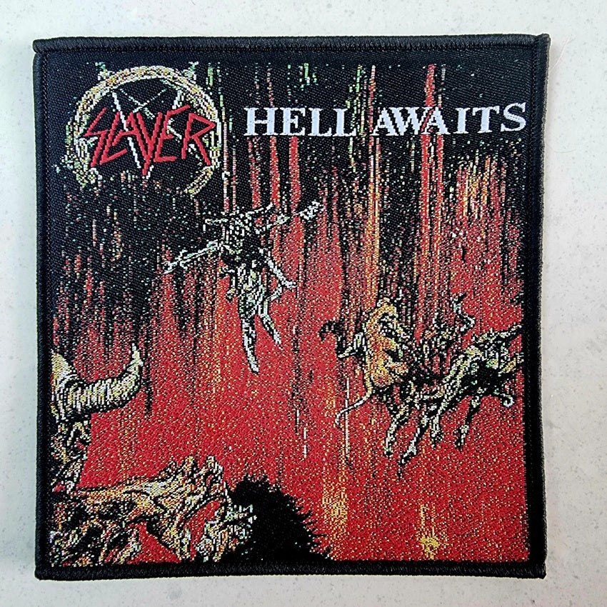 SLAYER - Hell Awaits - Woven Patch
