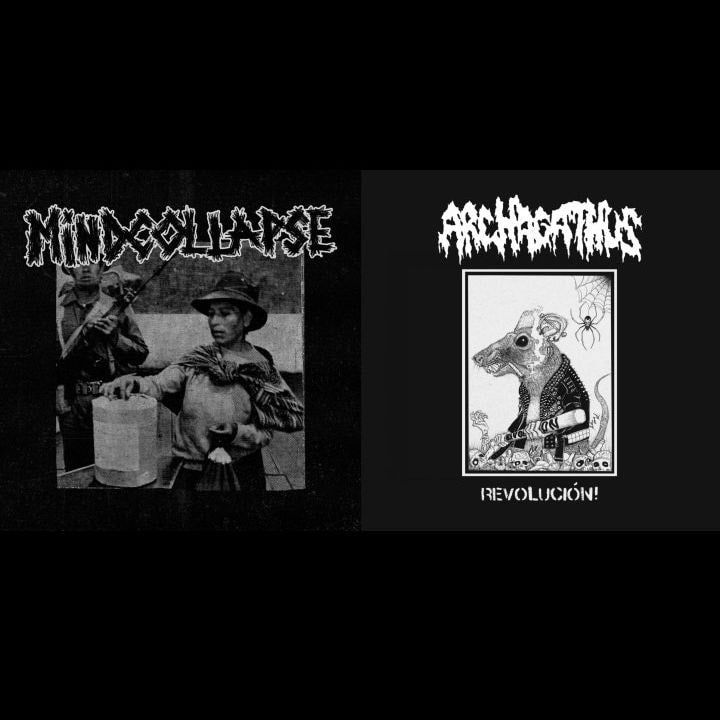 MINDCOLLAPSE / ARCHAGATHUS Split EP