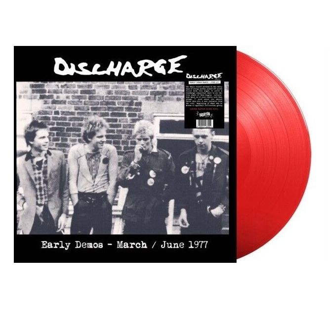 DISCHARGE - Early Demos March/June 1977 (Red) LP