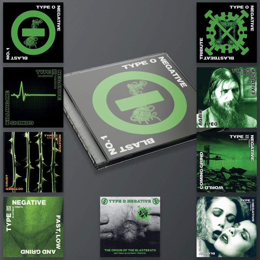 V/A - “Blast No.1”– Blastbeat Tribute To Type O Negative Deluxe CD