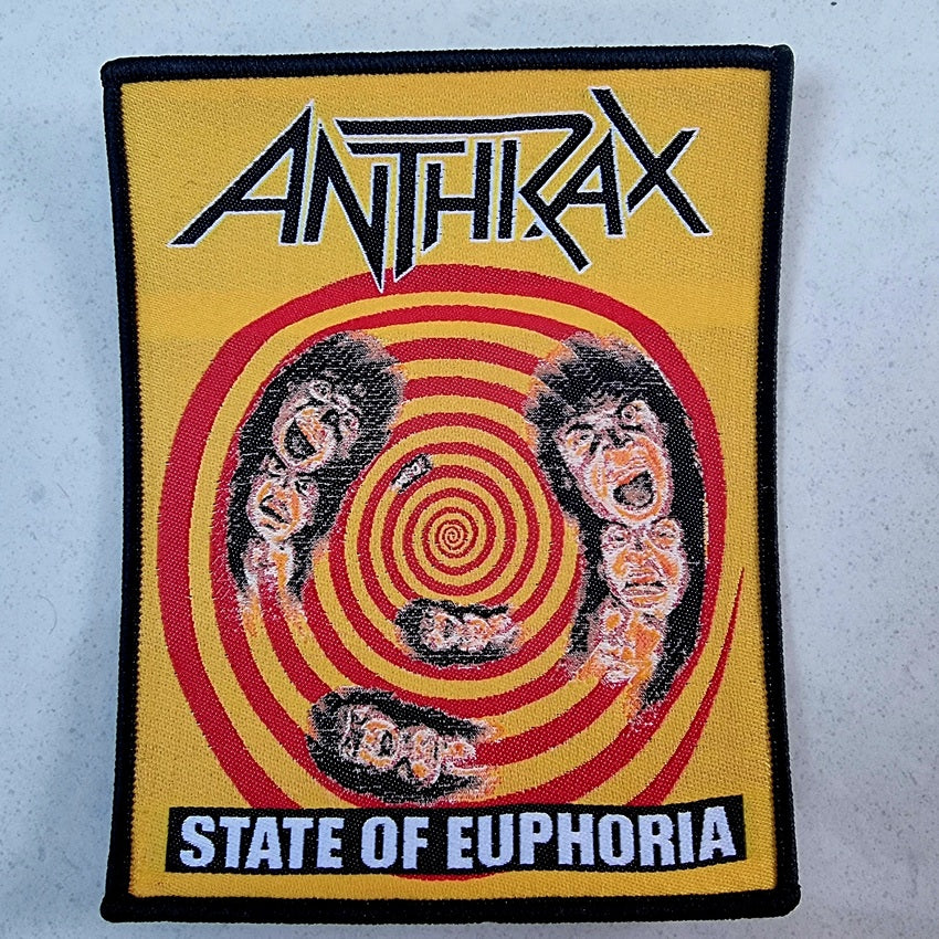 ANTHRAX - State of Euphoria - Woven Patch
