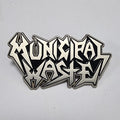 MUNICIPAL WASTE Logo Enamel Pin