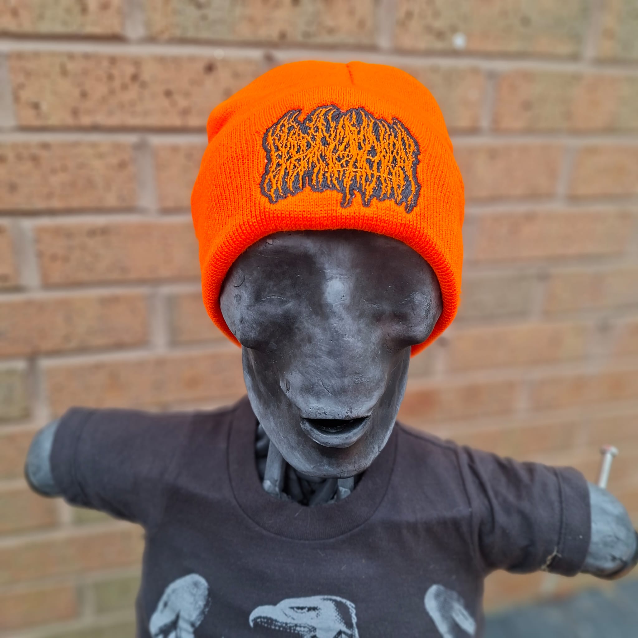 BLOOD INCANTATION - Logo (Neon Orange) Beanie