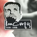 JOY DIVISION Ian Curtis 1956-1980 Enamel Pin (Small)