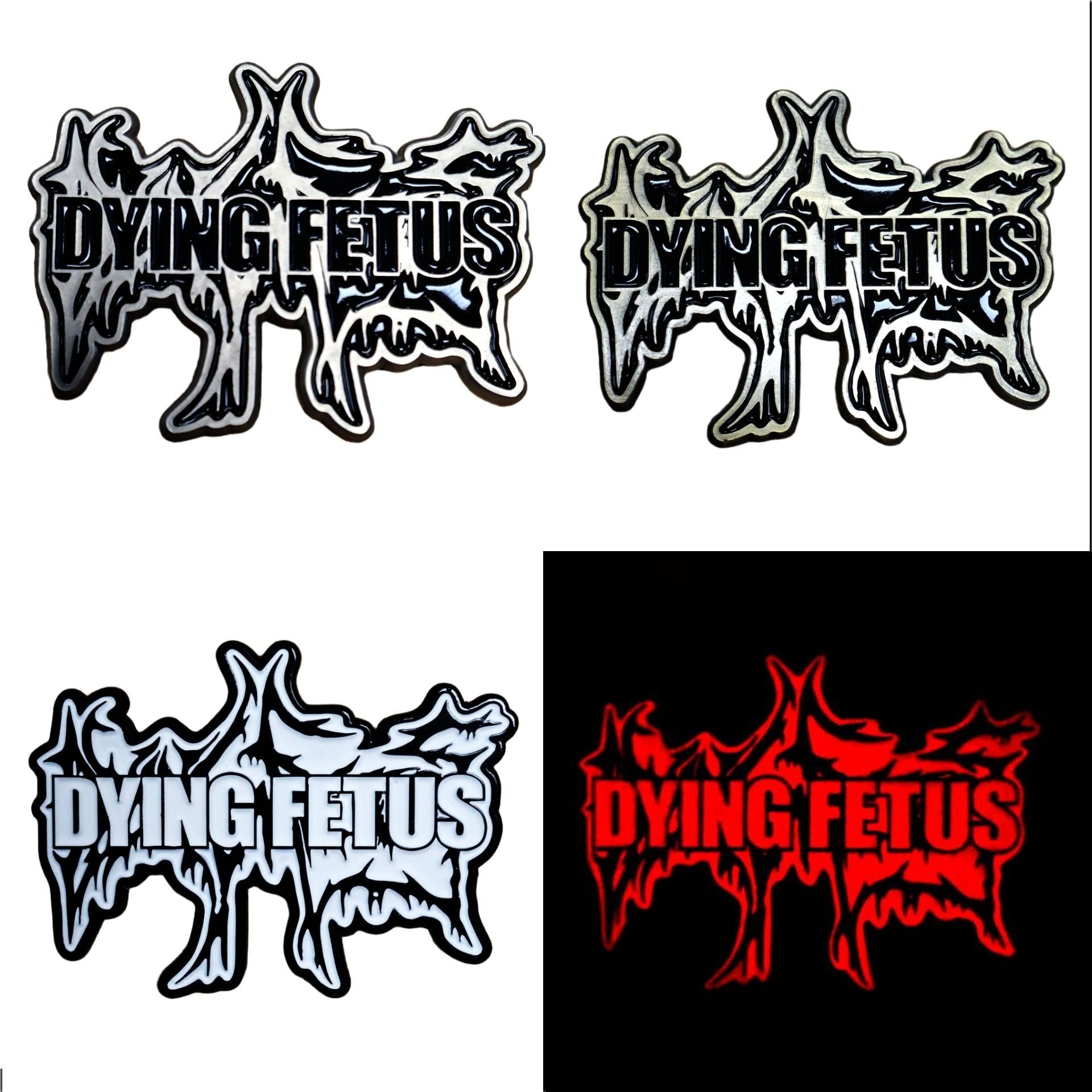 DYING FETUS - Logo - Enamel Pin