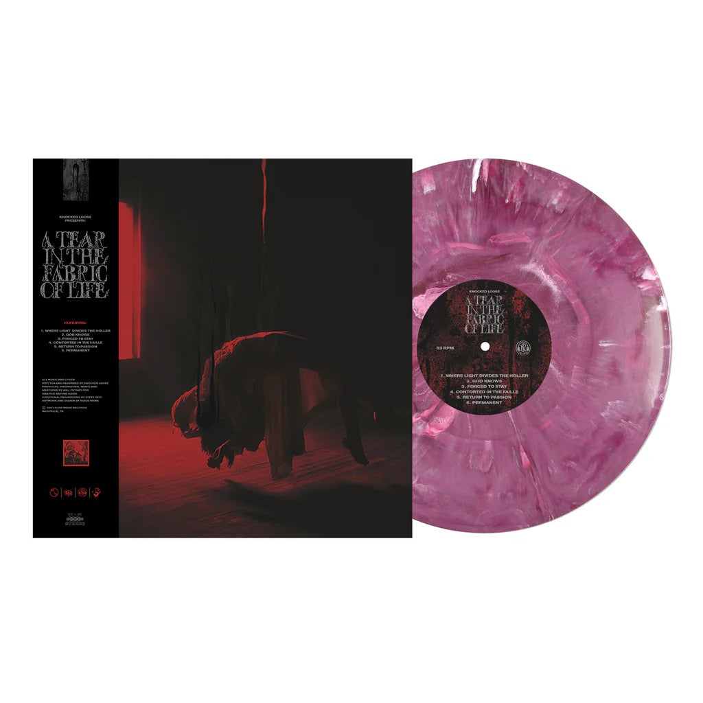 KNOCKED LOOSE - A Tear In The Fabric of Life (Ltd. Burgundy Merlot Deluxe Marble) LP