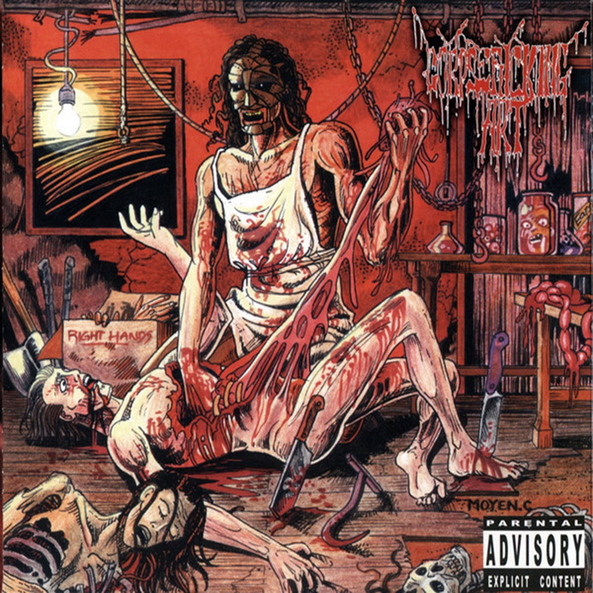 CORPSEFUCKING ART – A Puzzle Of Flesh (Digisleeve - Japan Import) Split CD