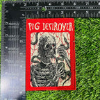 PIG DESTROYER - Snakes - Woven Patch