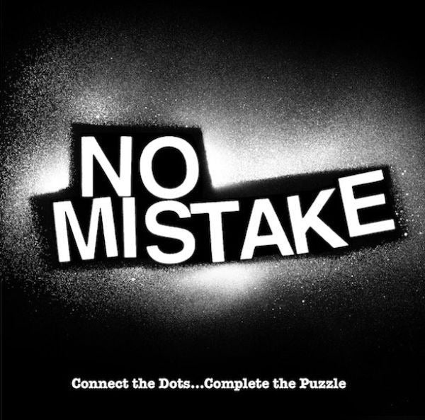NO MISTAKE - Connect The Dots...Complete The Puzzle (Red/White Mix Ltd. 100) 7"EP