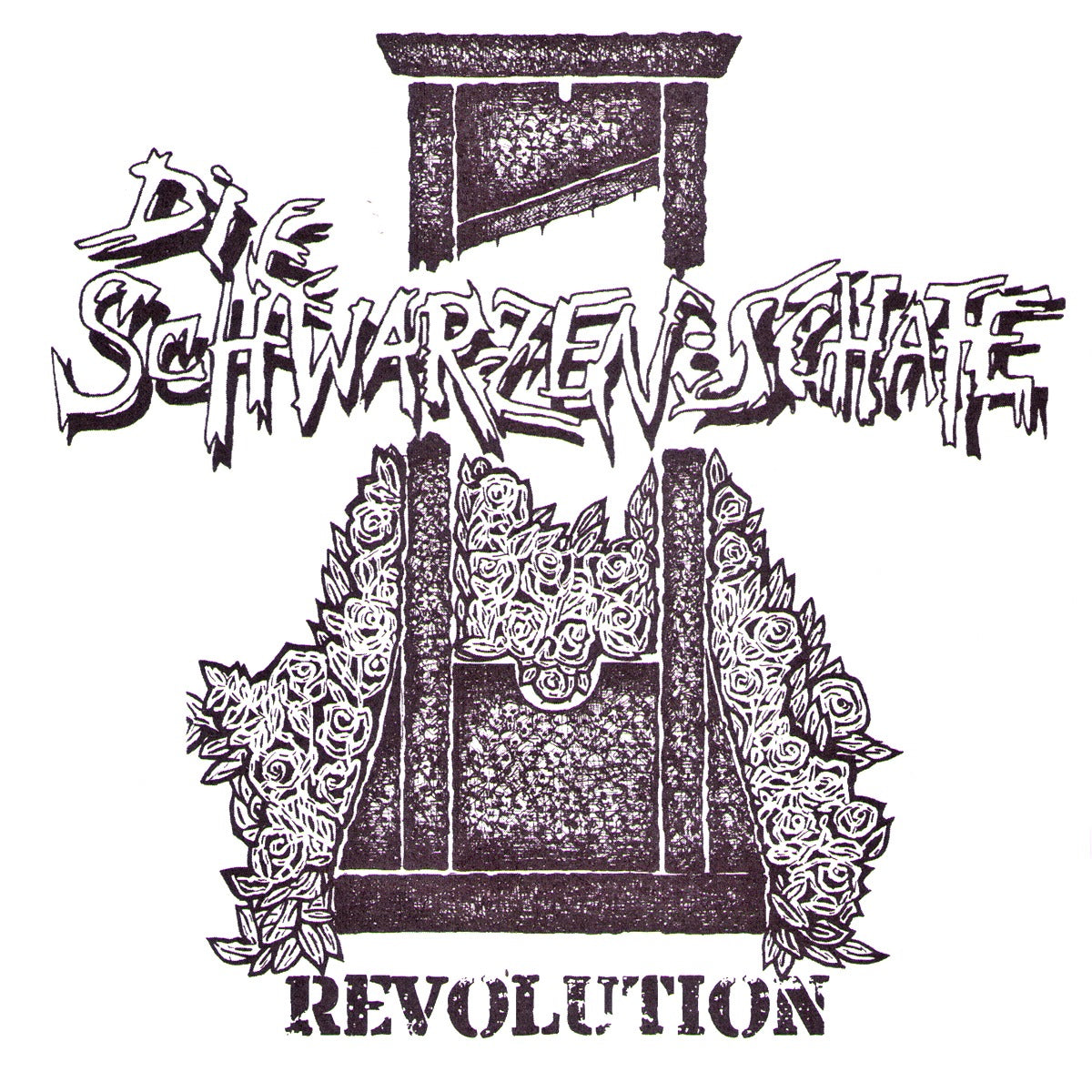 DIE SCHWARZEN SCHAFE  -  Revolution (Red)  7"EP