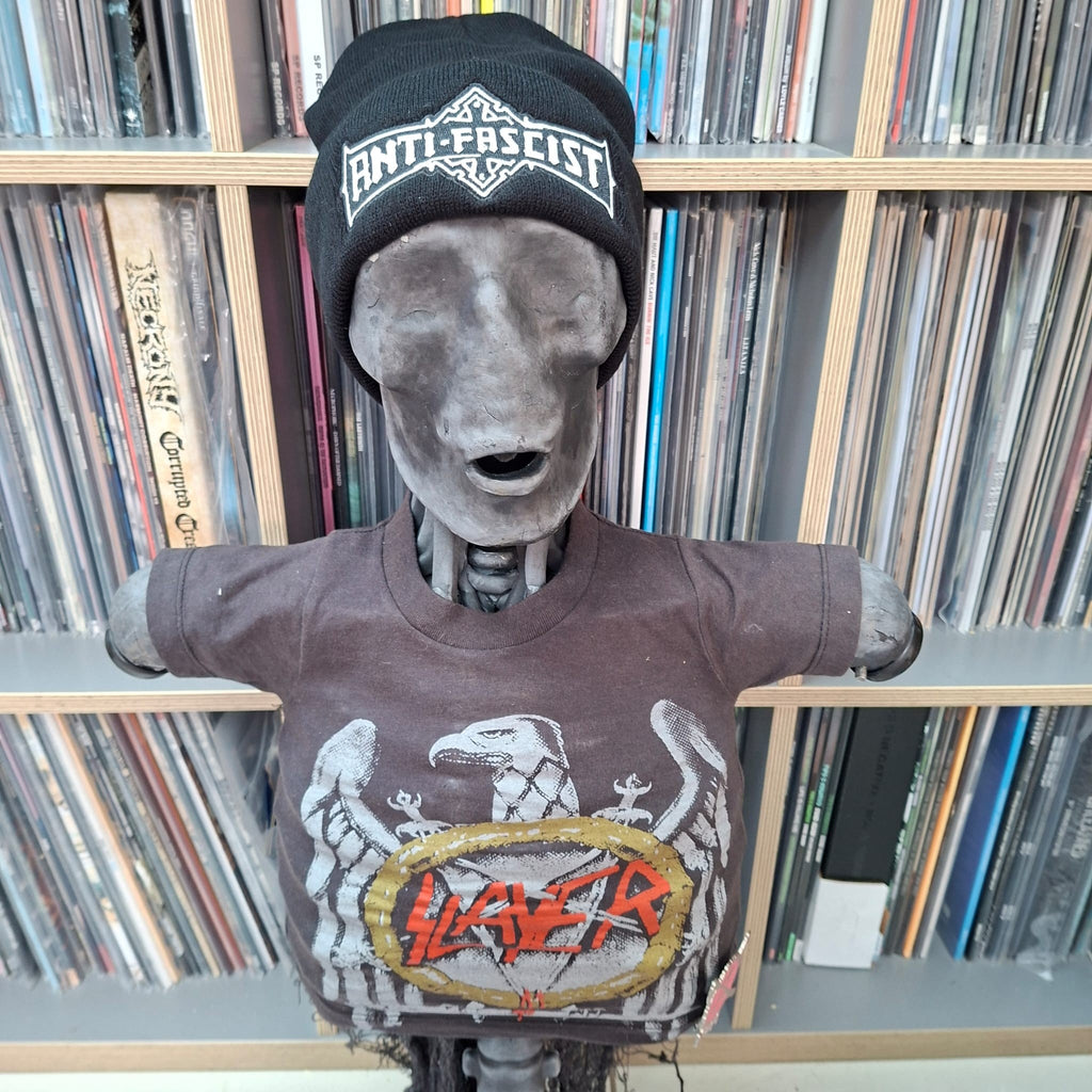 ANTI FASCIST - Bolt Thrower (Glow in the Dark) Logo Tribute - (Black) Beanie