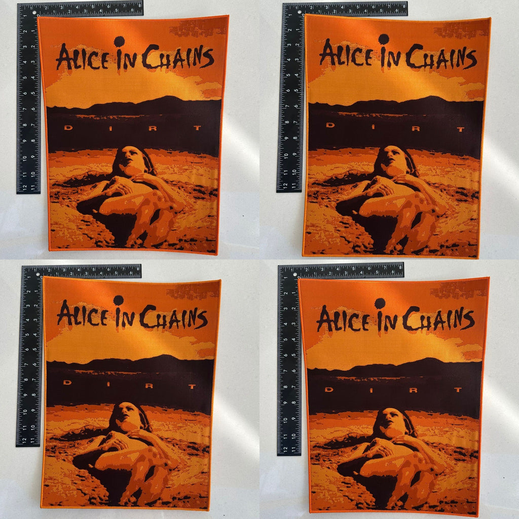ALICE IN CHAINS - Dirt - Woven Backpatch