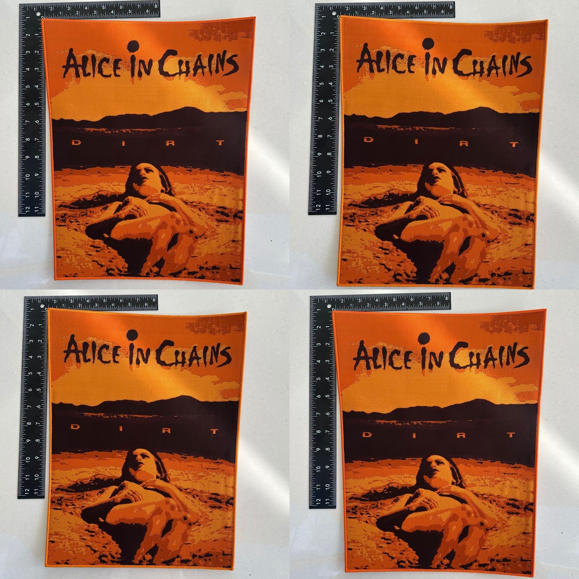 ALICE IN CHAINS - Dirt - Woven Backpatch