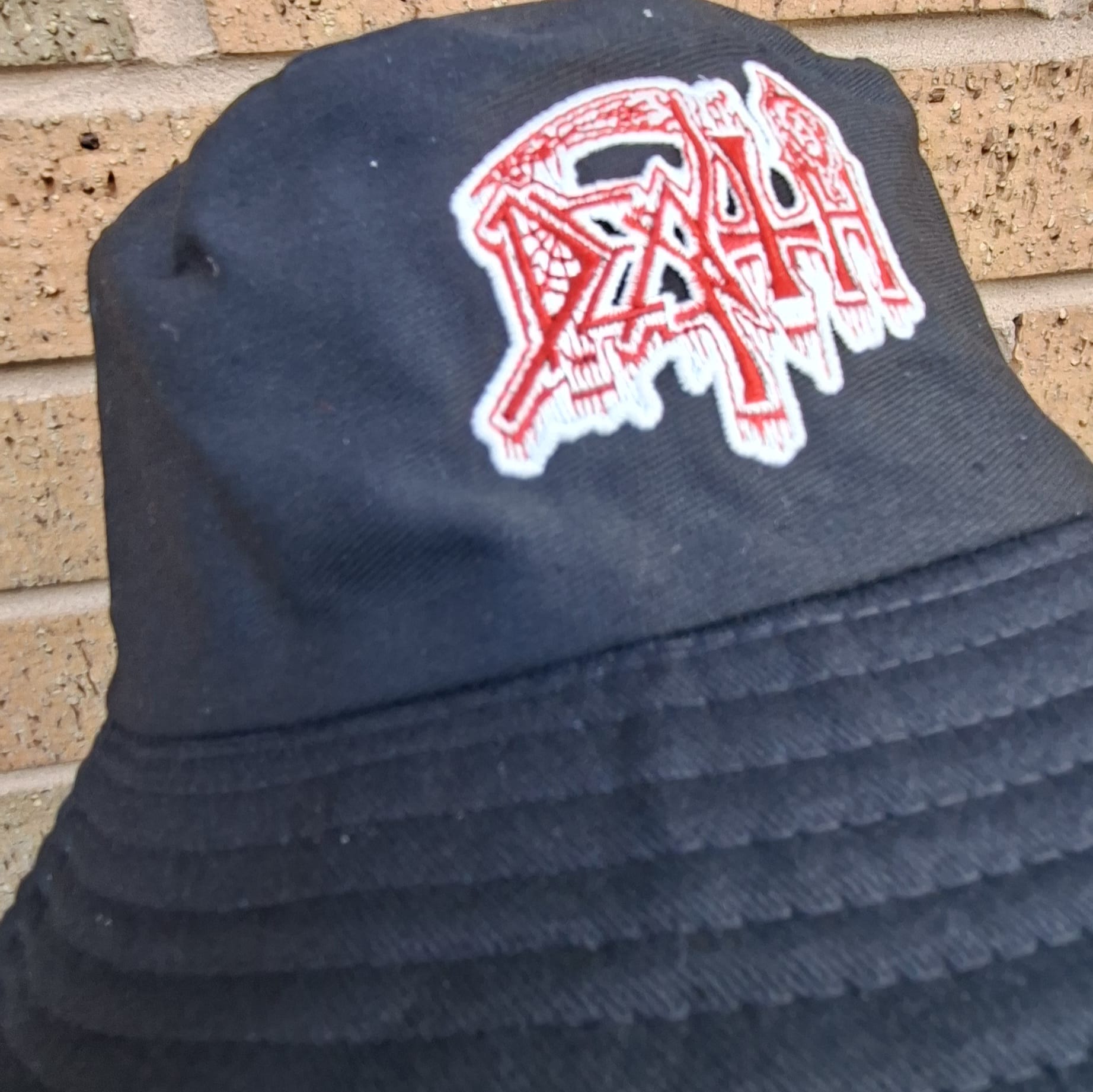 DEATH - (Glow in the Dark) Logo - BUCKET HAT