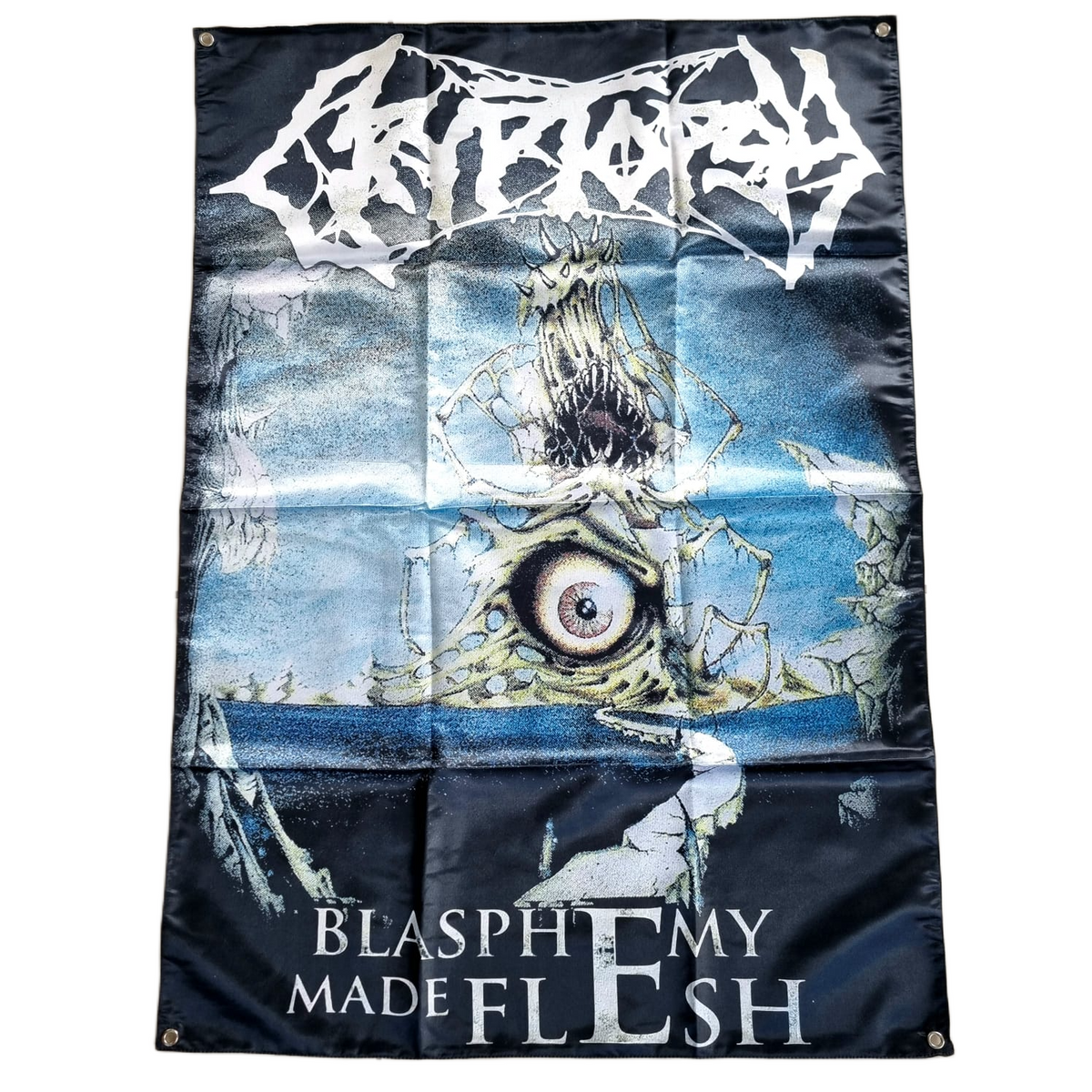 CRYPTOPSY - Blasphemy Made Flesh - Wall Flag / Textile Poster