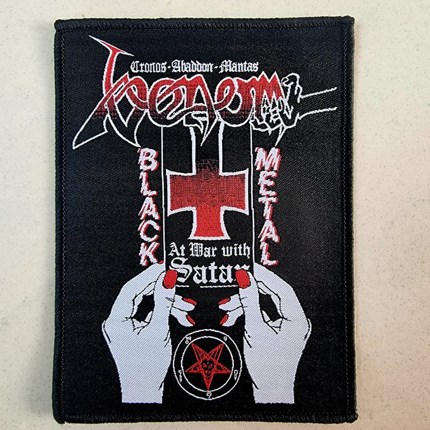 VENOM - At War with Satan - Woven Patch