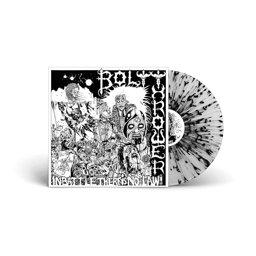 BOLT THROWER - In Battle There Is No Law! (Ltd. Clear w/ Grey & Black Splatter) LP