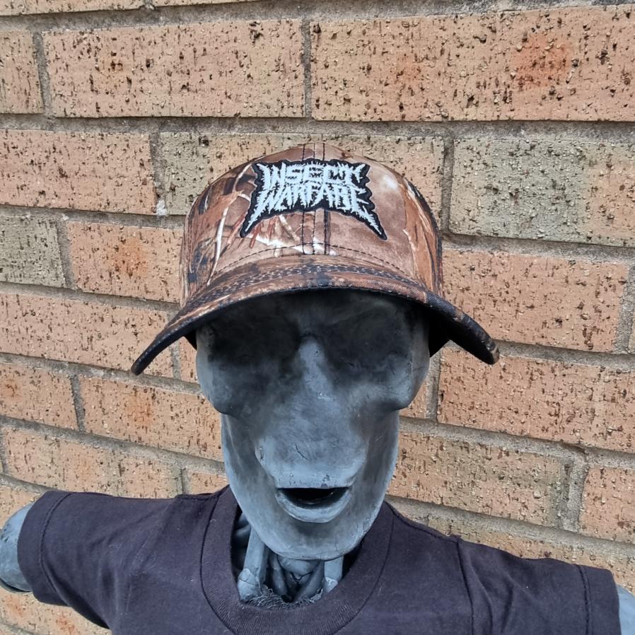 INSECT WARFARE -  (Glow in the Dark) Logo LEAF CAMO BASEBALL CAP