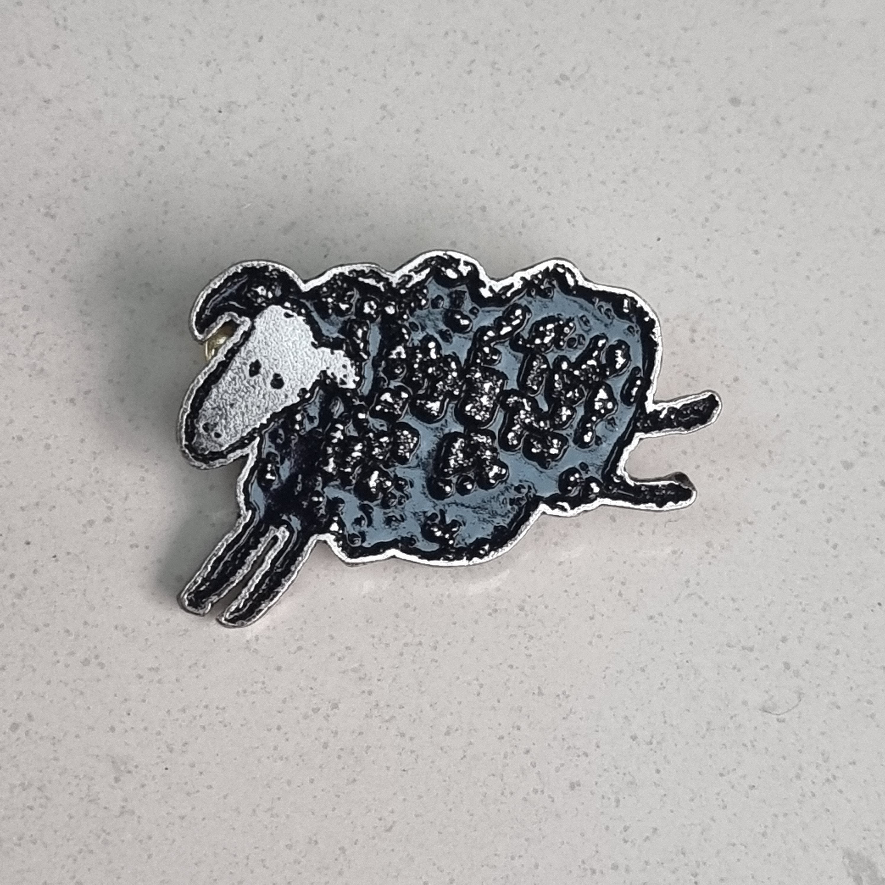 MINOR THREAT Sheep Enamel Pin
