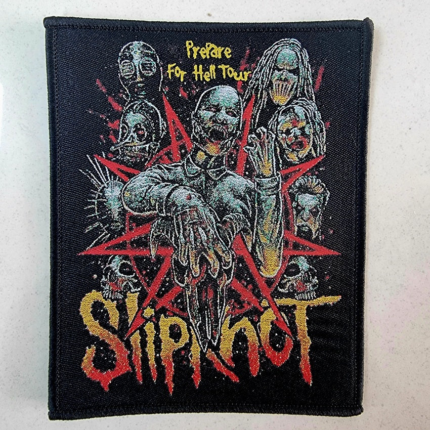 SLIPKNOT - Prepare For Hell Tour - Woven Patch