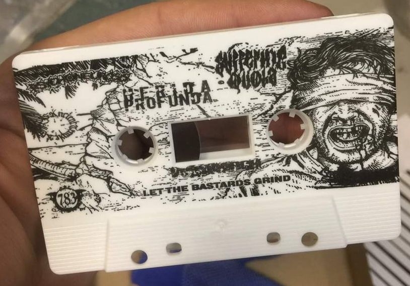 Psychoneurosis / Herida Profunda / Suffering Quota - In Fear We Trust - 3 Way Split Tape Boxset