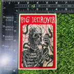 PIG DESTROYER - Snakes - Woven Patch