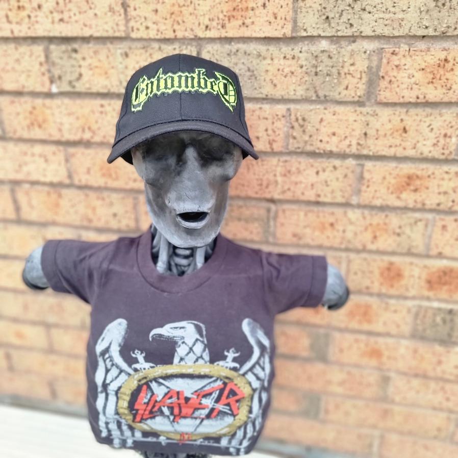 ENTOMBED - (Glow in the Dark) Logo BASEBALL CAP