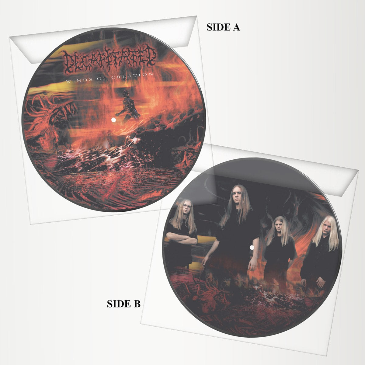 DECAPITATED ‎– Winds Of Creation (Picture Disc Ltd 500) LP