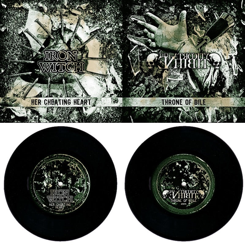 THE ATROCITY EXHIBIT / IRON WITCH - Split 7"EP