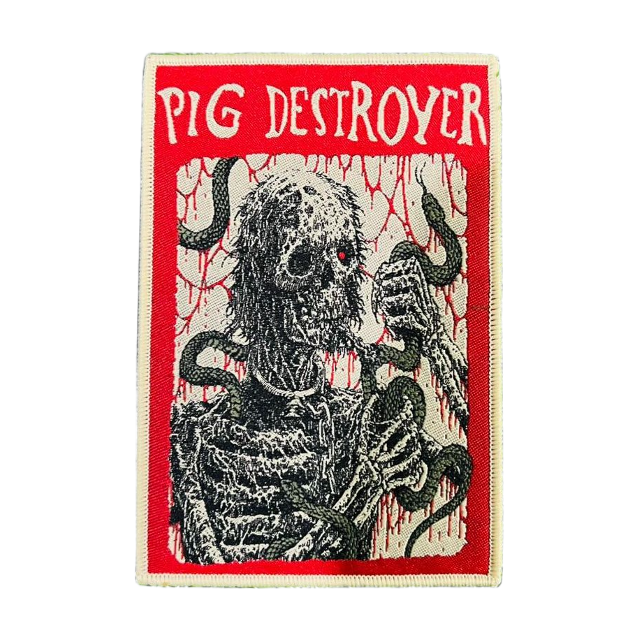 PIG DESTROYER - Snakes - Woven Patch