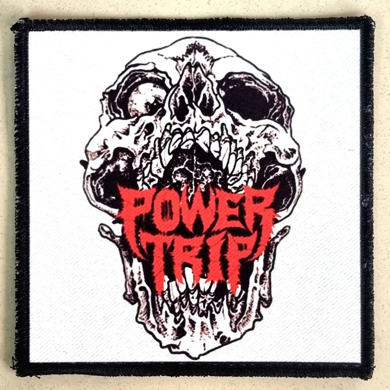 POWER TRIP - Skull - Patch
