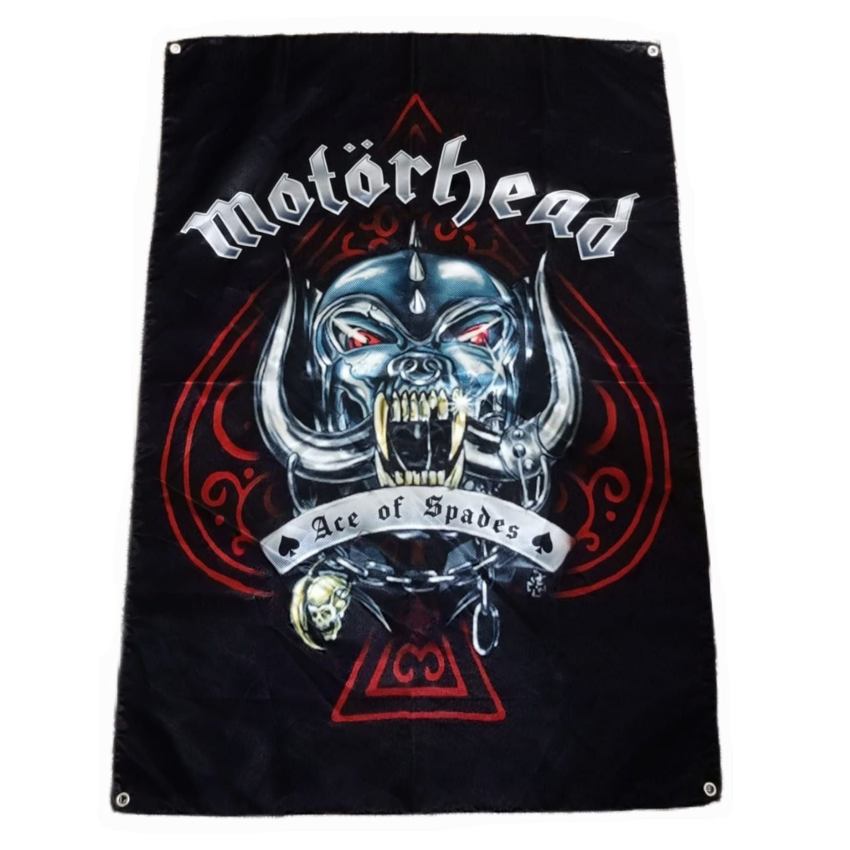 MOTORHEAD - Ace of Spades - Wall Flag / Textile Poster
