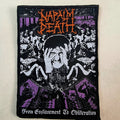 NAPALM DEATH - From Enslavement to Obliteration - Woven Patch
