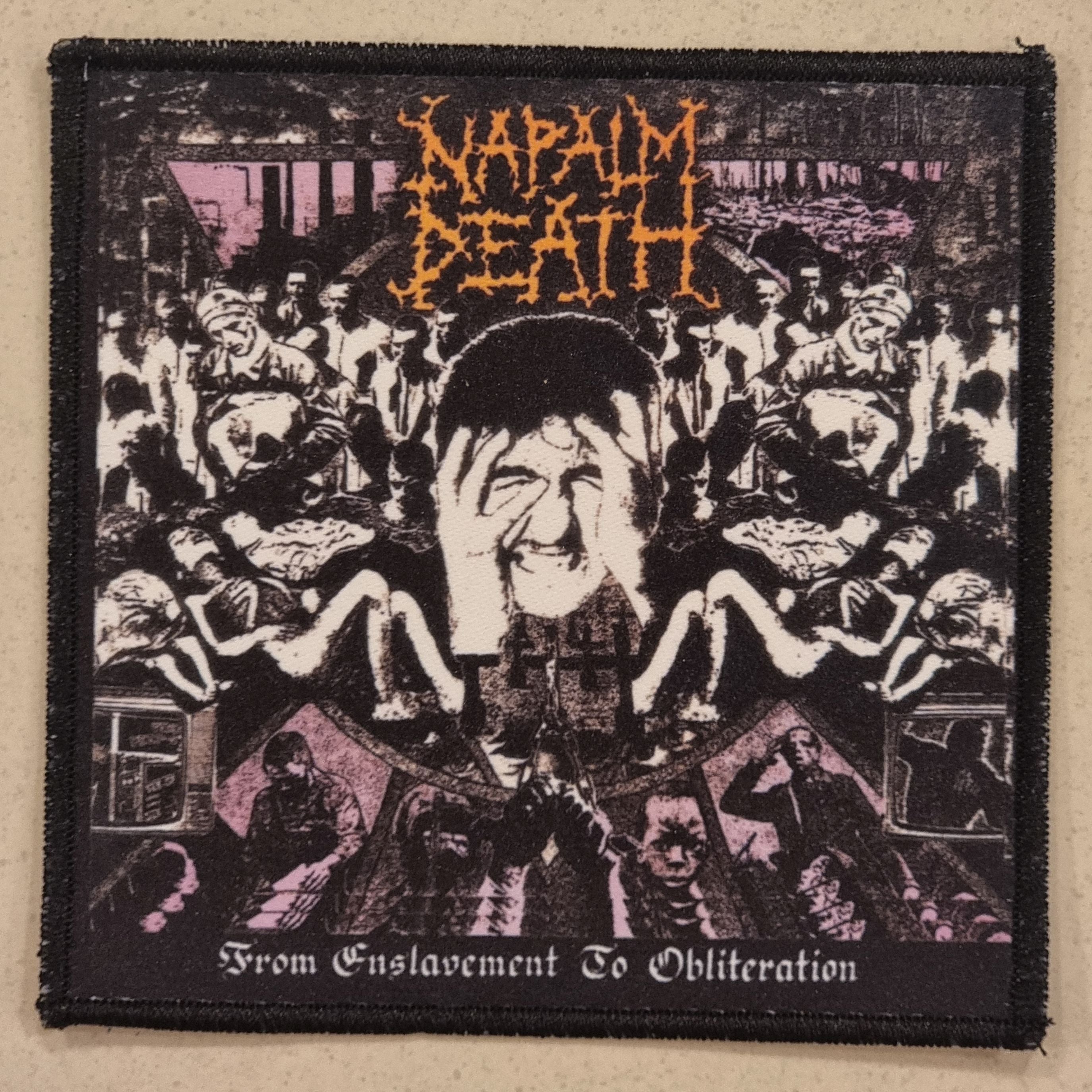 NAPALM DEATH - From Enslavement to Obliteration - Patch