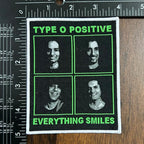 TYPE O POSITIVE - Type O Negative (?) - Woven Patch