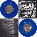 THE INDEX / UNHOLY GRAVE (Blue / White Splatter) Split EP