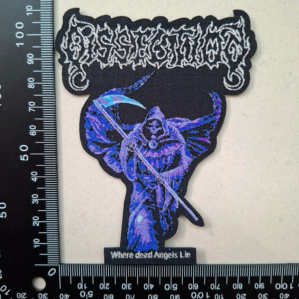DISSECTION - Where Dead Angels Lie - Shaped Woven Patch