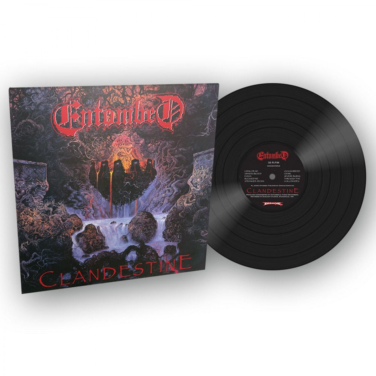 ENTOMBED  – Clandestine LP