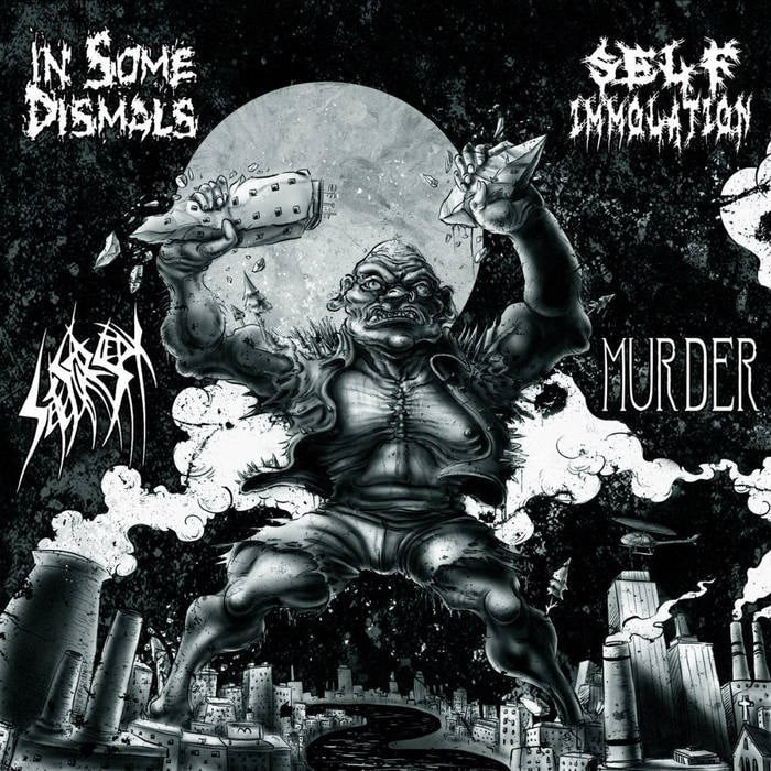 SETE STAR SEPT / IN SOME DISMALS / MURDER / SELF IMMOLATION - 4 Way Split CD