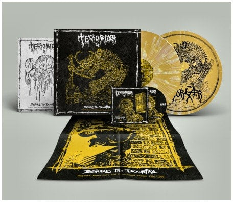 TERRORIZER - Before The Downfall 1987/1989 (Diehard Yellow Splatter Ltd 150) 2LP+CD