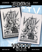 VØTIV - Capitalism is a Death Cult - Woven Patch