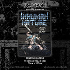 INHUMAN NATURE - Greater Than Death - Wall Flag Textile Poster