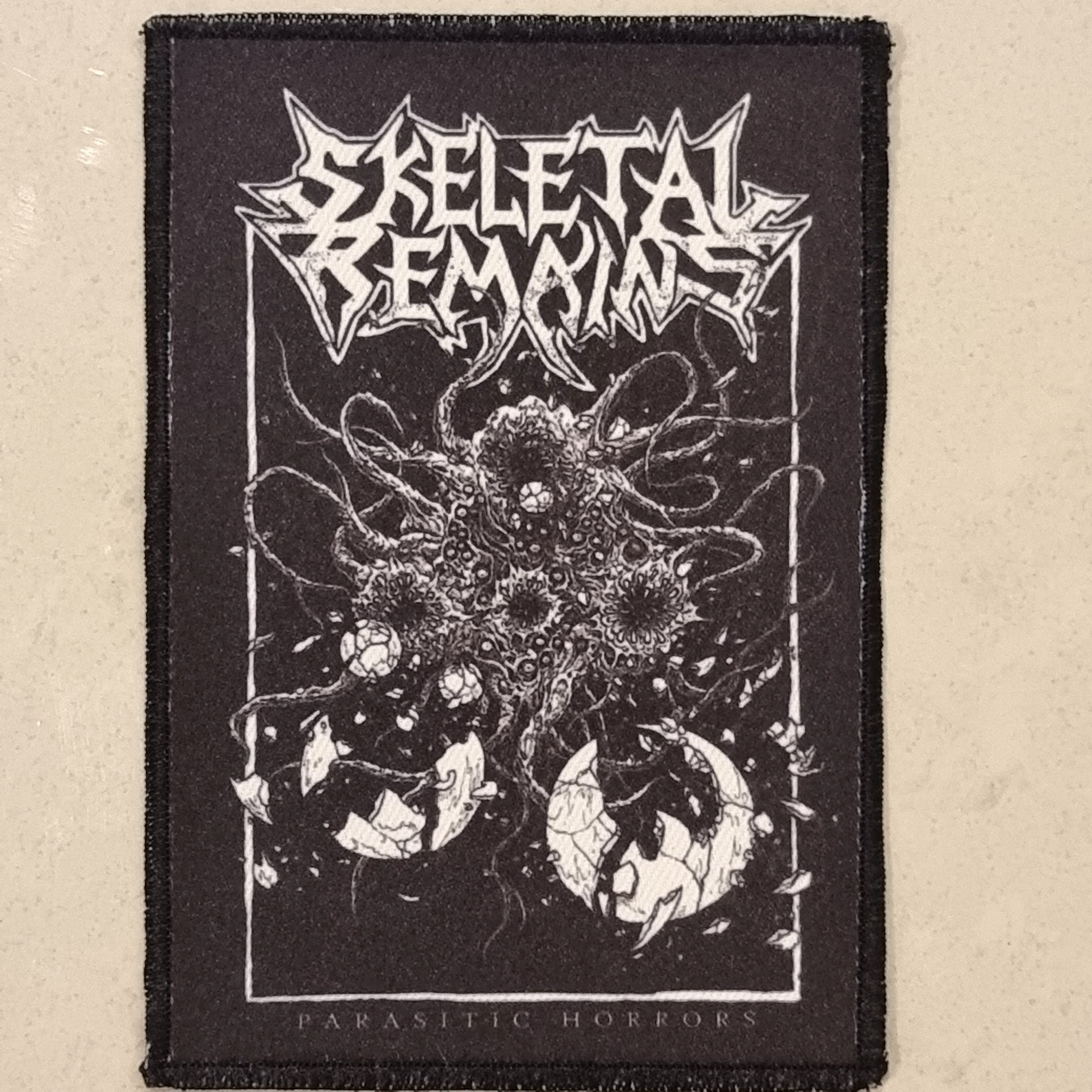 SKELETAL REMAINS - Parasitic Horrors - Patch