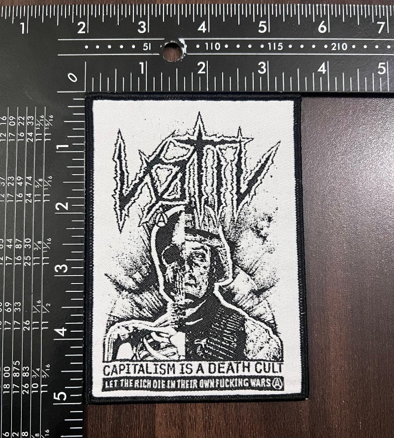VØTIV - Capitalism is a Death Cult - Woven Patch