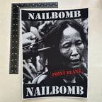 NAILBOMB - Point Blank - Woven Backpatch