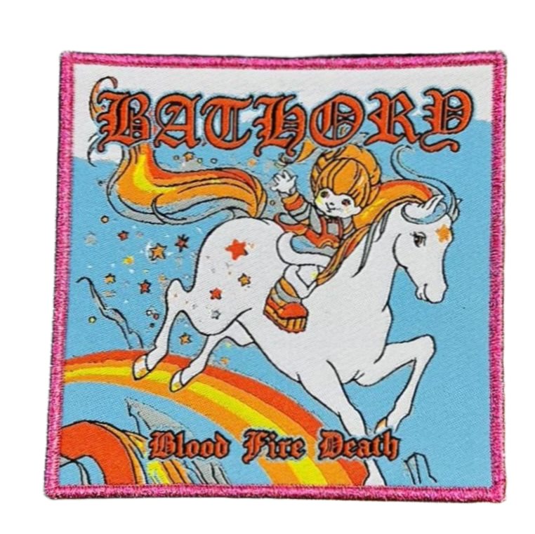 BATHORY - Blood Fire Death Unicorn - Woven Patch