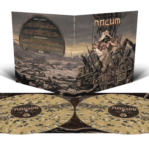 NASUM - Inhaled/Exhaled/Revived (Ltd. Translucent Gold w/ Splatter) 2LP