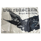 WOLFBASTARD  - Satanic Scum Punks - Wall Flag / Textile Poster
