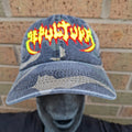 SEPULTURA - Old (Glow in the Dark) Logo - GREEN CAMO DAD CAP