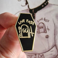 GG ALLIN Live Fast Die Enamel Pin (Small)